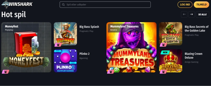 Winshark Games