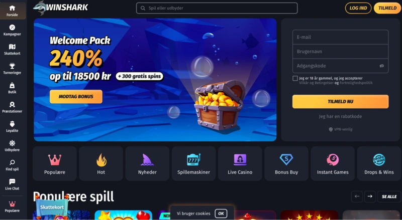Winshark Homepage